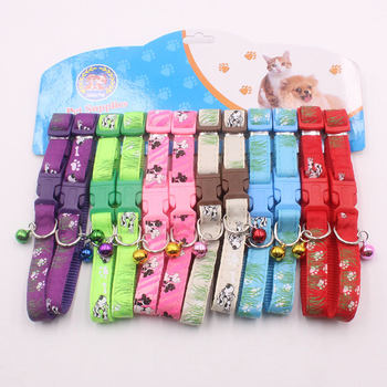 Explosions factory direct dog collar spot pet supplies nylon dog collar traction collar collar dog chain