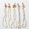 Stall conch shell crafts wholesale New whistle chain small screw children's toys blow snail whistle necklace