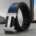 Blue silver buckle