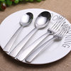 Manufacturer's Ready Stock Wholesale Creative Stainless Steel Western Food Knife, Fork and Spoon Hotel Gold-Plated Western Tableware Set Western Food