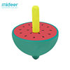 Mideer Kidsren's Colorfulful Rotating Top Manual Kindergarten Wooden Toy Small Educational Educational Toy