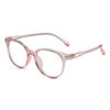 Cross-border Hot Sale New Korean Fashion Glasses Frame Personalized Flat Mirror Transparent Jelly Color Retro Frame Mirror