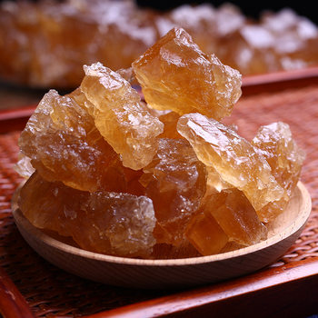 Factory Direct Sales Yunnan Multi-Crystal Old Yellow Rock Sugar Gb/T Traditional Handmade Premium Product 1000g