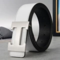 White silver buckle