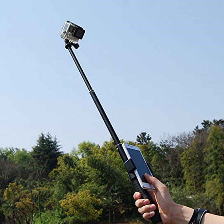 GOPRO自拍杆固定手机锁扣 代替遥控器遥控iphon手机夹子支架
