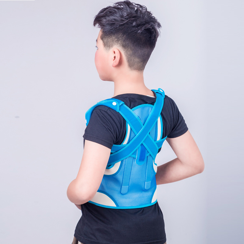 Yanting Junior Students Children's Camelback Correction Belt Young Men and Women's Back Correction Belt Spine Back Straight Correction