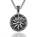 Silver pendant only, no chain