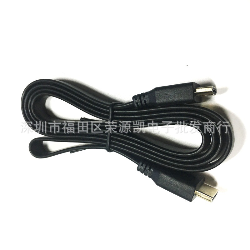 Factory supply 1.5 m HDMI flat cable HDMI HD flat cable TV computer cable 1.4 version Black