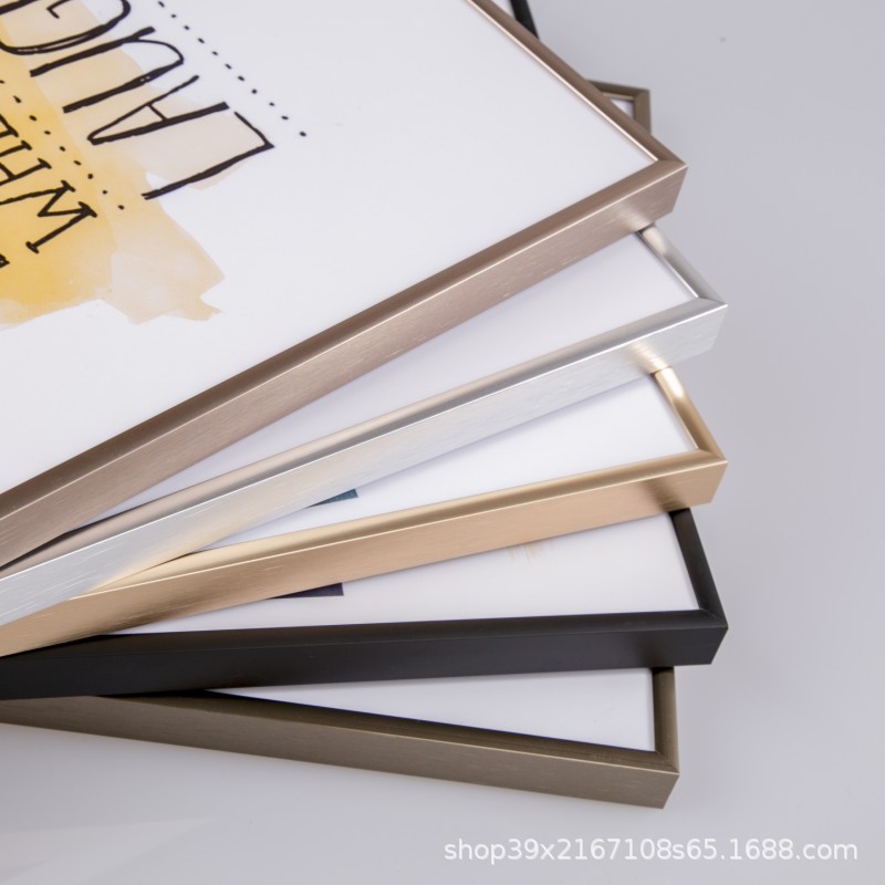 Zhongyi plane aluminum alloy photo frame poster frame business license frame certificate frame A3 photo frame A4 table