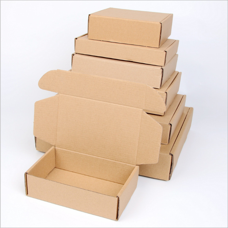 Three-layer special hard Aircraft box wholesale carton clothing underwear carton flat box Express Box Factory packaging carton spot
