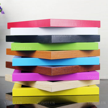 Mdf Density Board Wooden Photo Frame Manufacturer Wholesale 6inch Colored Wooden Frame Creative A4 Photo Wall Frame Handmade for Wall Hanging