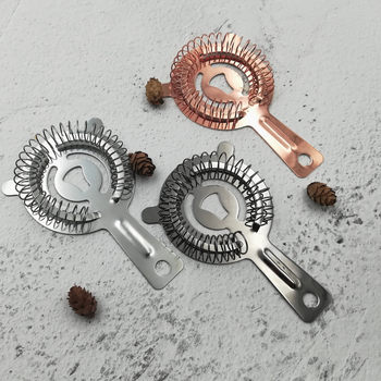 Stainless steel ice filter binaural card board ice separator sheet type ice filter cocktail utensils bar professional