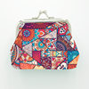 Exotic Geometric Picture Bohemian Ethnic Style Women's and Kidsren's Gift Iron Buckle Coin Purse Storage Change