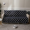 Washable European Style Blue Star Non-Slip Sofa Cover Travel Blanket Thread Blanket Ready Stock Star