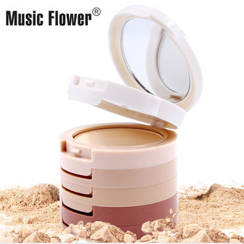 MusicFlower cross-border ins5 in 1 concealer powder makeup powder manufacturers wholesale