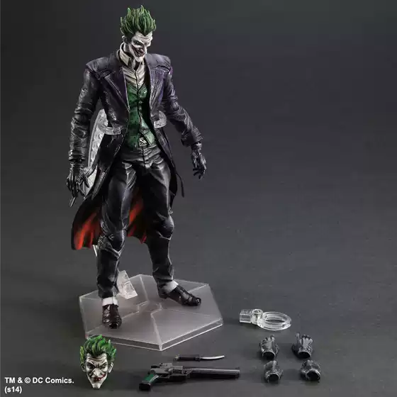 Home-made PA Changed Forrest Gump Origin Joker Batman Batman Movable Model