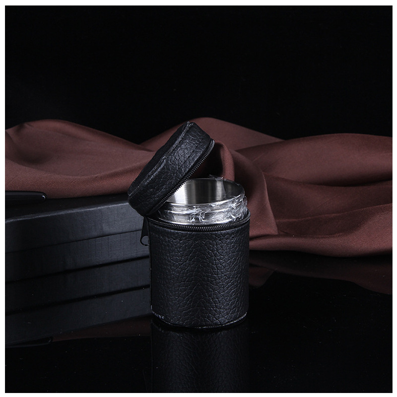 Factory direct stainless steel wine glass set 70 ml wine glass set Tea Cup wholesale