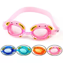Children's cartoon small fish swimming goggles, baby swimming goggles for boys and girls, anti fog and waterproof high-definition children's swimming goggles wholesale
