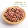Gold Wire - Burgundy