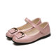 2025 Korean Style Girls' Small Leather Shoes Spring New Lady's Flats Kidsren's Princess Shoes Performance Shoes Dance Shoes