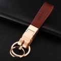 Gold-brown leather