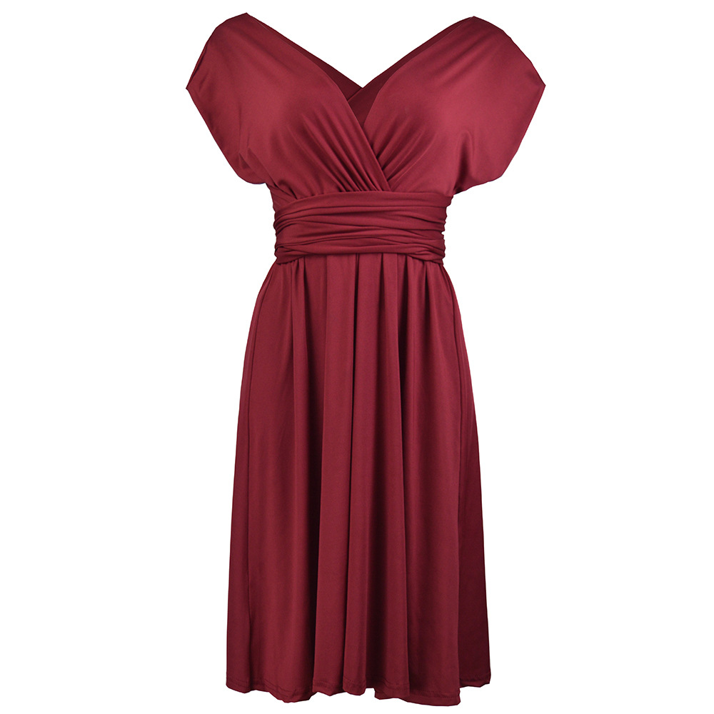 Versatile Bridesmaid Dress Adjustable Straps Plus Size Elegant Design Perfect for Weddings and Special Occasions