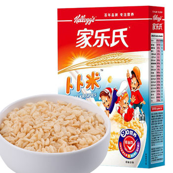 Kellogg's Bubu Rice 200g Ready-To-Eat Cereal Nutritious Breakfast Cereal Imported from Thailand Gong Tea Fragrant Rice Crisps