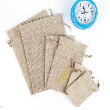 Wholesale Drawstring Imitation Linen Bags, Composite Linen Bags, Wine Bags, Bracelets, Brocade Bags, and Storage Bags for Toys