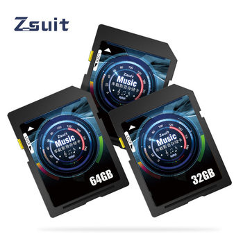 Car Sd 16g Large Card Navigation Car Music Camera Memory Card 32Gsd Card Audi High Speed C10 Flash Memory Card