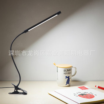 Amazon's Popular Clip-On Table Lamp Led Eye Protection Learning Bedside Learning Creative Fashion Beauty Nail Art Tattoo Embroidery Table Lamp