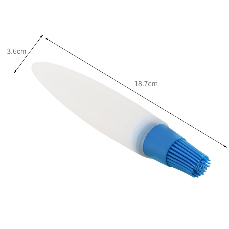 Silicone Pointed Oil Bottle Brush Multifunctional Barbecue Oil Bottle Brush Kitchen Oil Brush Silicone Oil Brush Kitchen Barbecue Tools