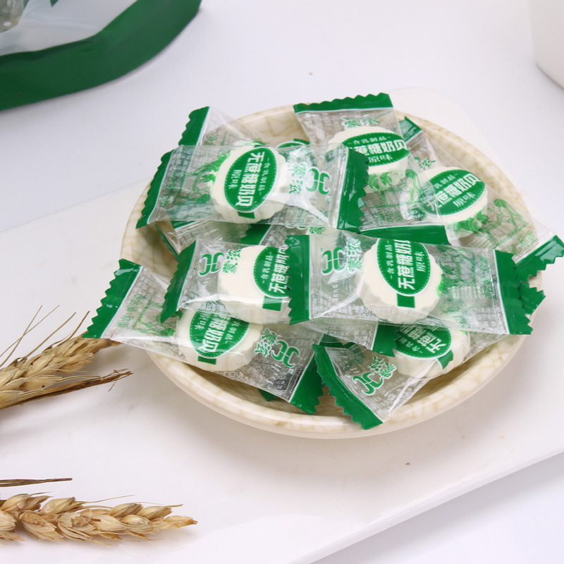 Meng thick milk shell milk slices 500g bags original Inner Mongolia specialty snacks (1 piece 20 bags)