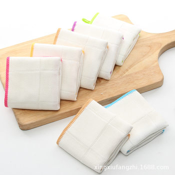 Strand cloth multi-functional oil-free dish towel bowl towel dish cloth plant fiber scouring pad rag