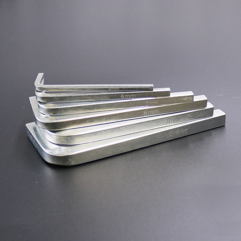 内四角L形扳手3~10mm门窗正方形扳手四角螺丝起子汽车放机油扳手