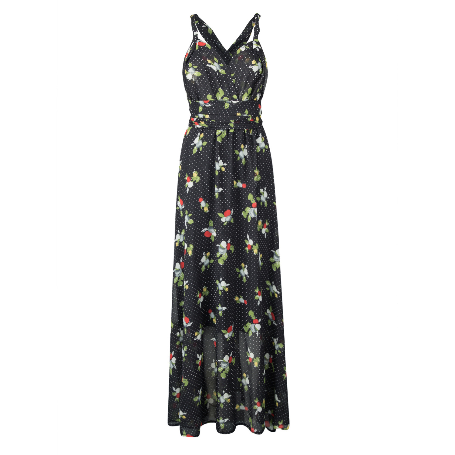 Floral Chiffon Dress Versatile Style Elegant Design Perfect for Parties Wholesale Available fast shipping