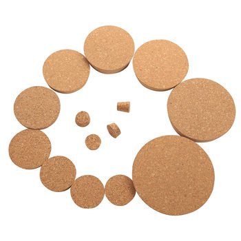 Direct Sale Cork Stoppers for Wine Bottles, Available in Various Sizes, Suitable for Glass Decanters and Bottles