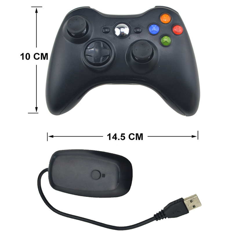 Factory Direct Sales Can Be Shipped with Receiver Pc Computer Notebook Xbox 360 2.4g Wireless Game Controller
