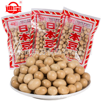 Dibao Japanese bean childhood nostalgic snack gift bag fish skin peanut bag peanut kernel nut crispy