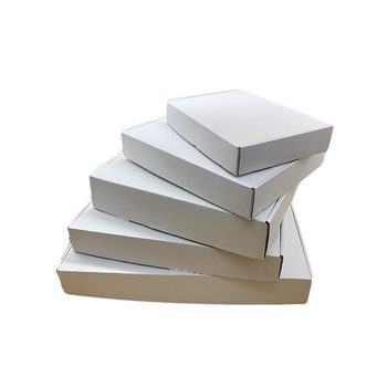 Source Manufacturer Customized Double-Sided White Glossy Coated Aircraft Box Carton Clothing Packaging Box