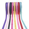 1cm Printed Dot Ribbed with Packaging Bow Webbing Ribbon Kidsren's Jewelry DIY Ribbon