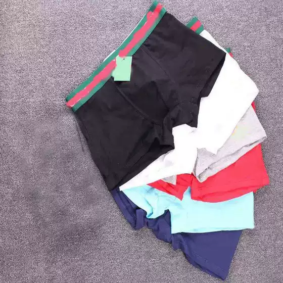 Men's boxer cotton underwear small bee tag cotton underwear foreign trade explosions a generation of hair