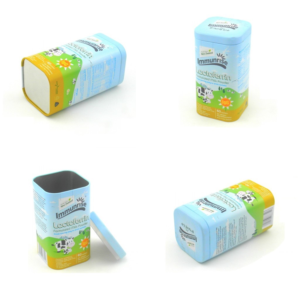 New Zealand milk powder can sealed iron box iron box manufacturer square iron box packaging