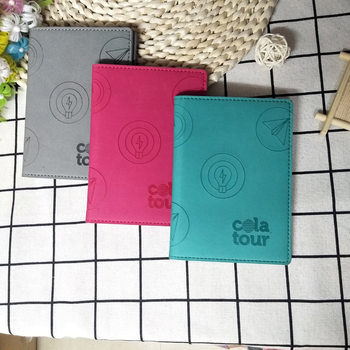 Factory Direct Sales Multi-Color Printed Pu Passport Cover Travel Hot Stamped Passport Holder Multi-Functional Vertical Passport Registration Card