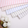Yarn-Dyed Stripe Natural Premium Plain Cotton Fabric - OEKO-TEX Combed Knit for Babywear, Bedding & T-Shirts (by Roll)