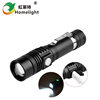 Amazon new T6 USB rechargeable outdoor daily portable telescopic zoom LED strong light long-range flashlight