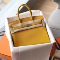 Litchi Platinum Bag Yellow -25