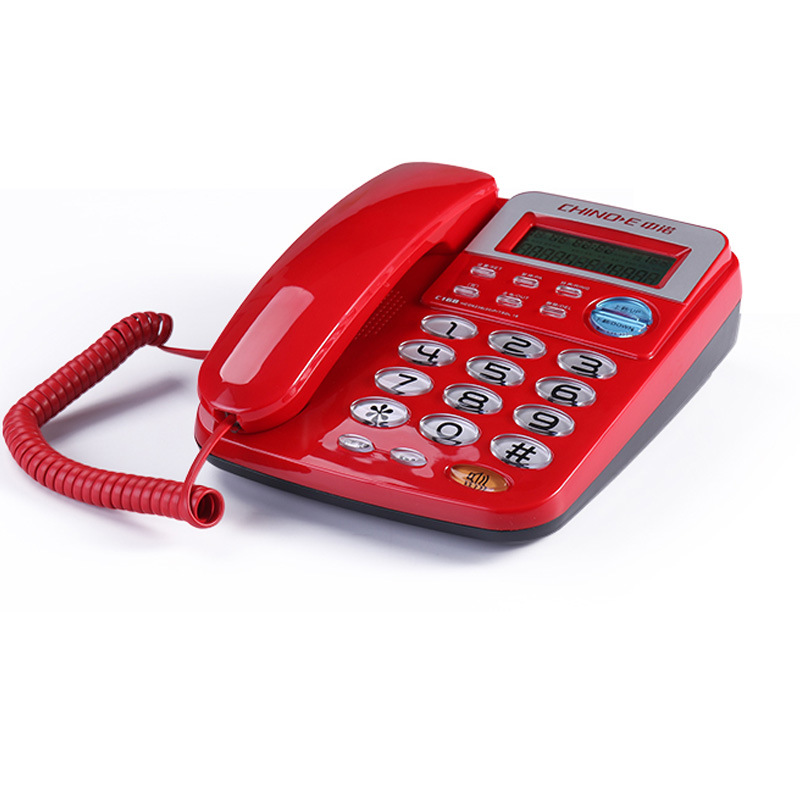 中诺C168电话机家用电话 办公电话座机来电显示电话现货批发
