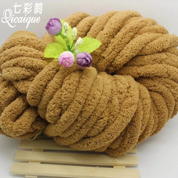 Factory wholesale thick ice thick wool knitting needle diy hat scarf shawl velvet blanket line thumb line