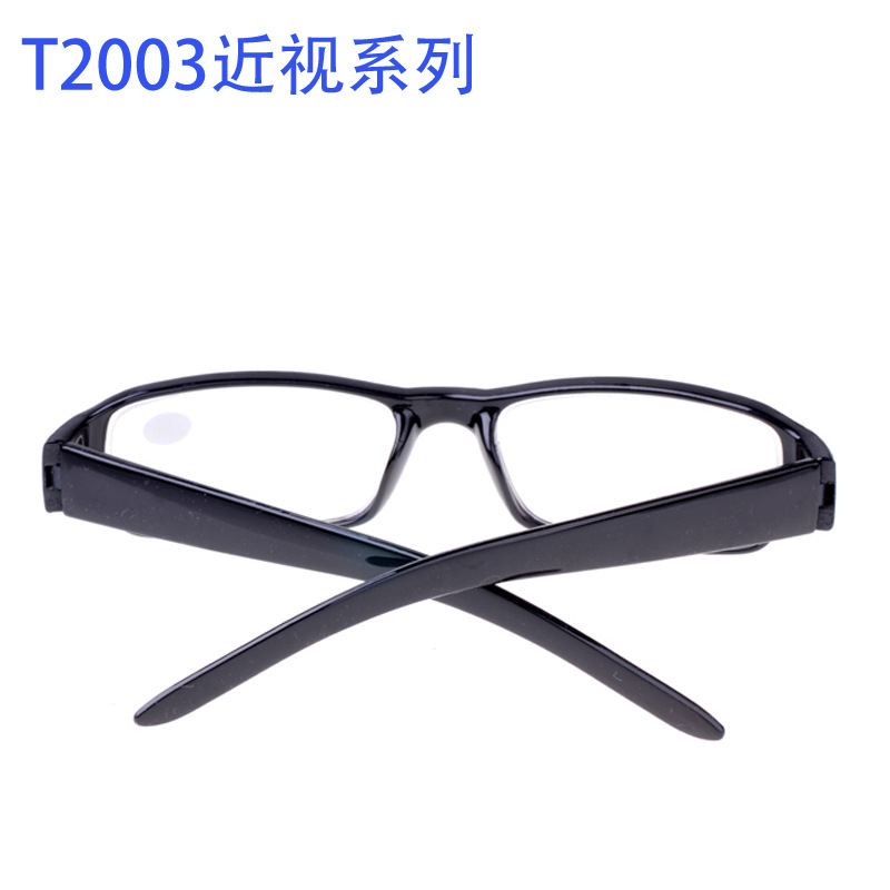 Comfortable anti-fatigue classic blue film myopia glasses unisex glasses frame with film myopia glasses wholesale