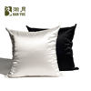 Amazon Home Wish Aliexpress Shopee Glossy Simulated Silk Satin Pure Color Pillow Cushion Cover